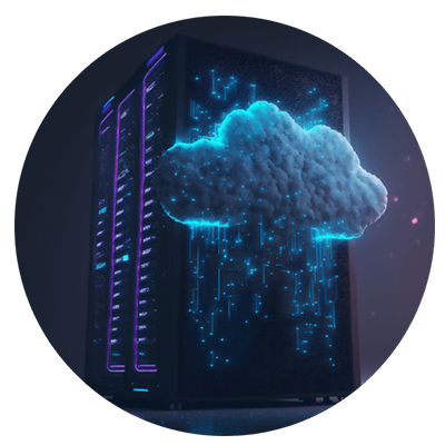 Digital cloud data storage
